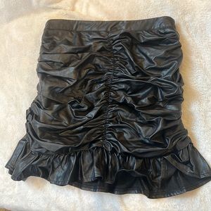 Rouged black skirt 5/$25